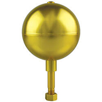 4-3/4 in. Brass Swivel Snap Hook