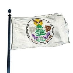 Oneida of Wisconsin Flag 3 ft x 5 ft Polyester | FlagandBanner.com