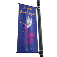 Winter Wonderland Street Pole Banner, FBPP0000012919