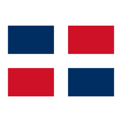 Dominican Republic Civil Decal | FlagandBanner.com