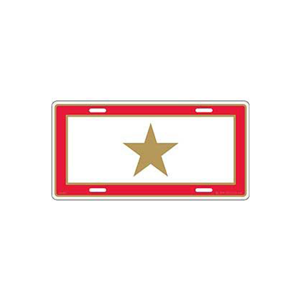 Gold Star Family Member License Plate Cover | FlagandBanner.com