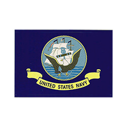 US Navy Flag Decal | FlagandBanner.com