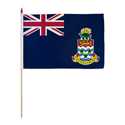 Cayman Islands Miniature Economy Polyester Flag (12 in. x 18 in ...