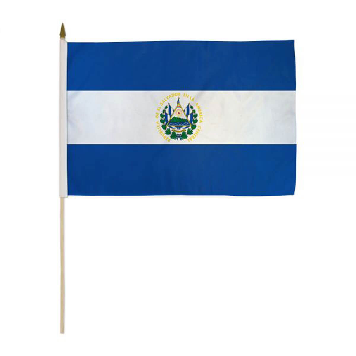 El Salvador National Miniature Economy Polyester Flag (12 in. x 18 in ...