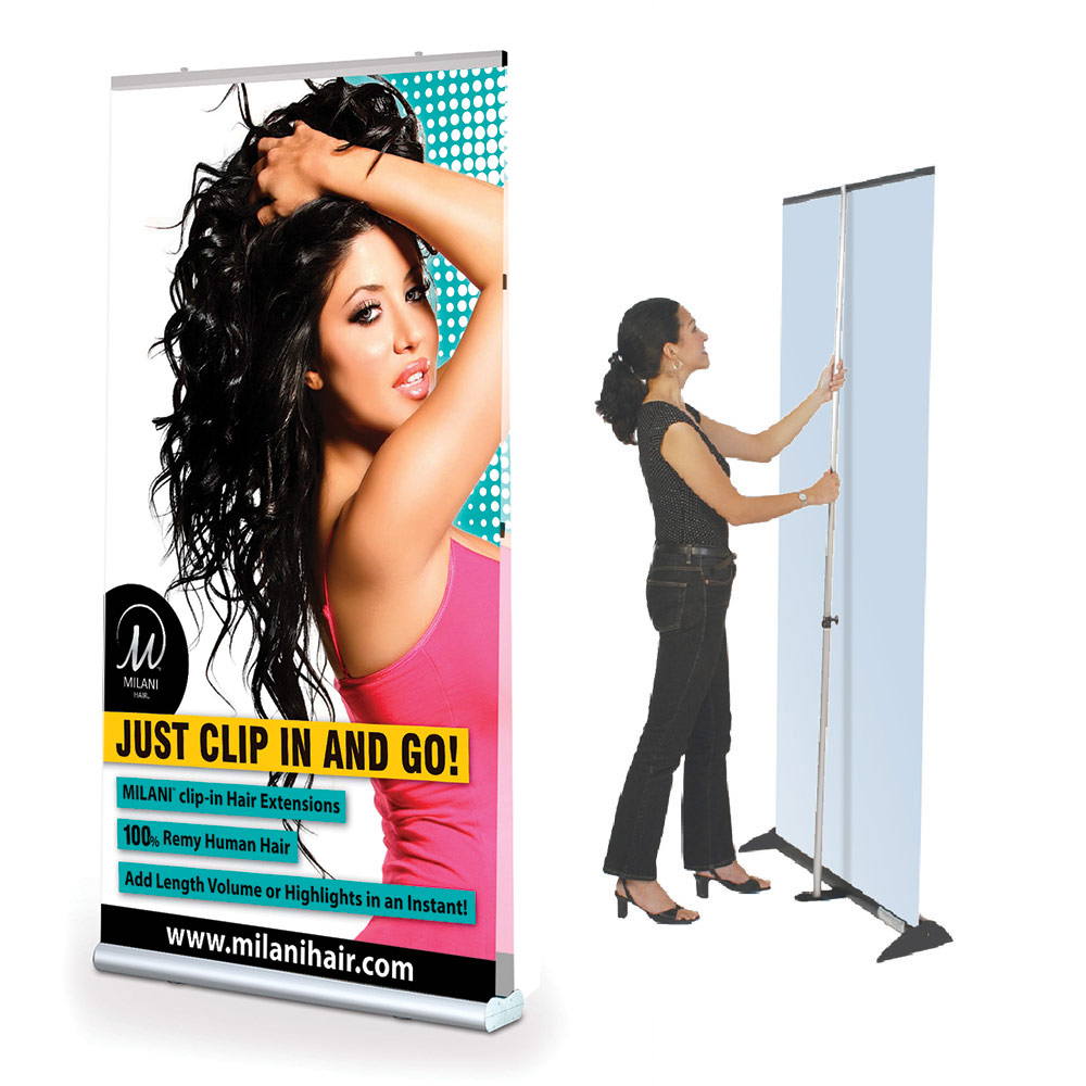 Rainbow deluxe pull up banner, Rainbow deluxe pop up banner, Flags &  Banners, Custom Printing