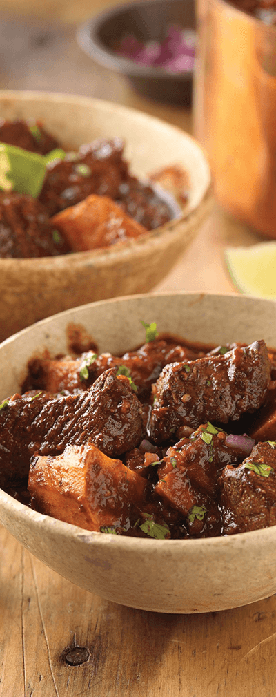 Ancho spiced beef stew