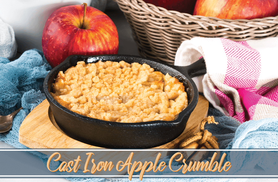 Cast Iron Apple Crumble