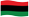 mini pan african flag