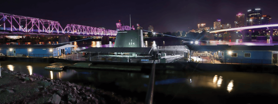 USS Razorback docked in Little Rock, AR