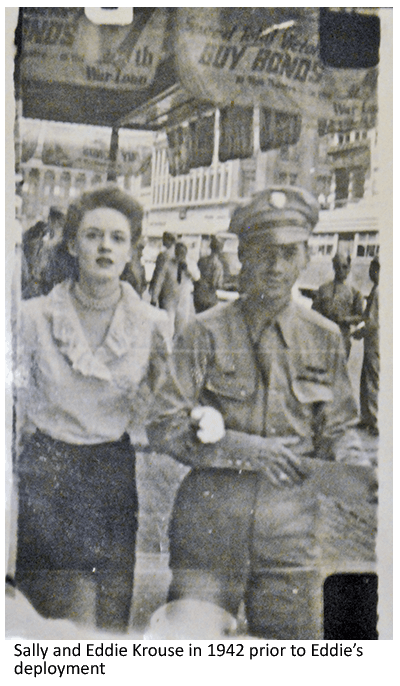 Sally and Eddie Krouse in 1942