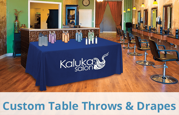 Custom Table Throws and Drapes