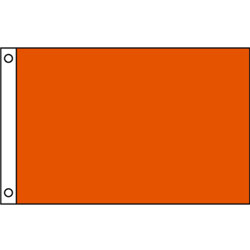 Color Flag: Burnt Orange | FlagandBanner.com