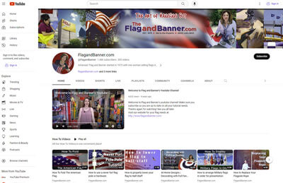 FlagandBanner.com YouTube Channel