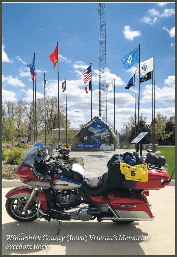 Winneshiek County Veteran's Memorial Freedom Rock