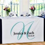 Custom printed vinyl banners for weddings and anniversaries