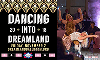 Dancing Into Dreamland 2018 promotional poster 