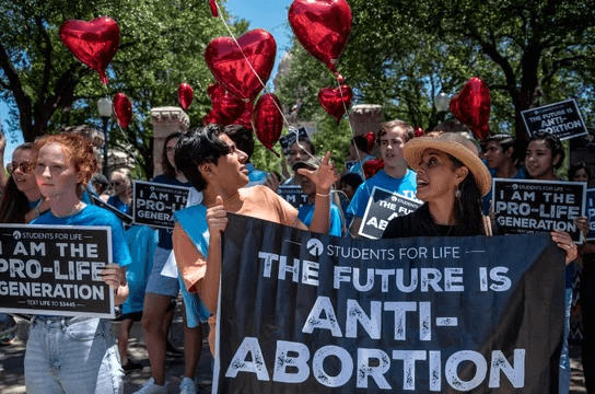 Pro-life protestors (Getty Images)