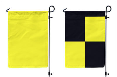 Quarantine Flags made by FlagandBanner.com