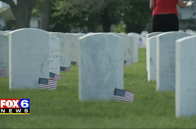 The Wisconsin Truck Takeover Enthusiasts paid tribute to the lives lost while serving our country / Fox 6