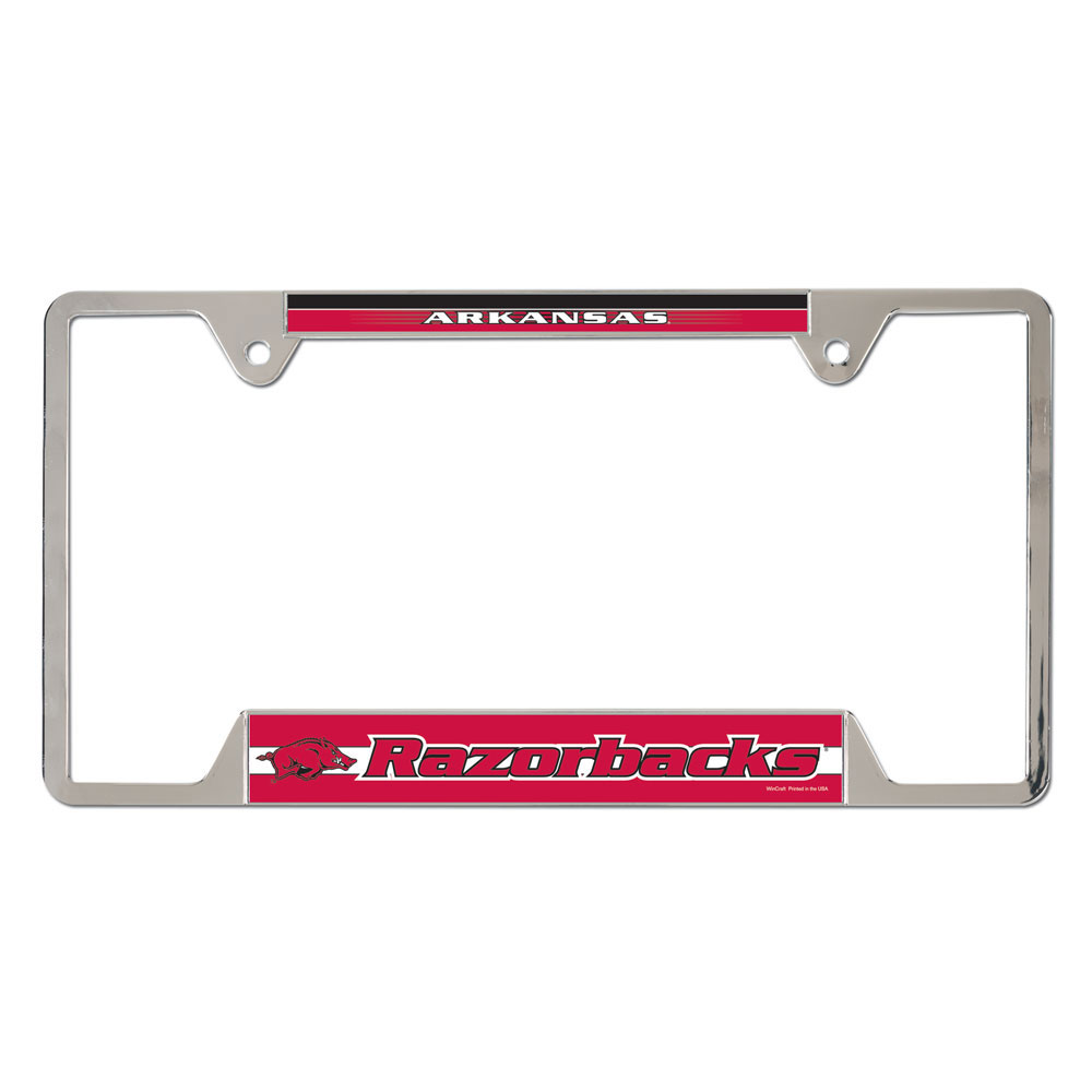 Uofa license deals plate frame