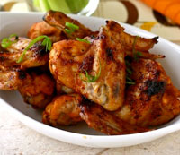 Molasses Chicken Wings